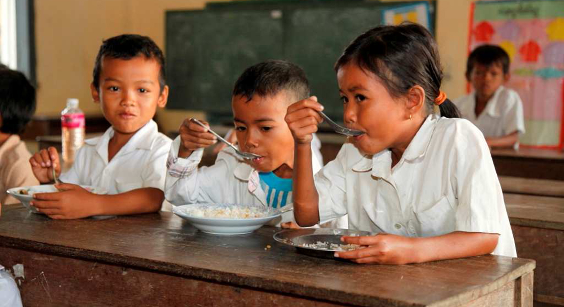 School children in Cambodia