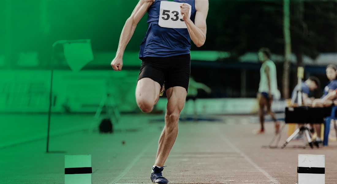 Photo of a long jumper