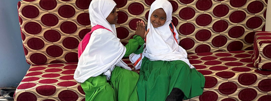 Two girls from Somaliland