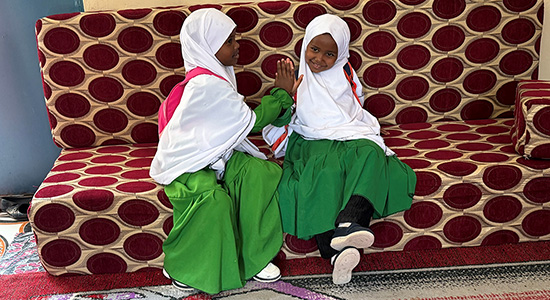 Two girls from Somaliland