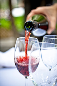Rødvin indeholder bl.a. resveratrol